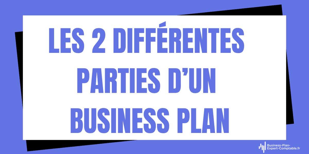 Les 2 différentes parties d’un Business Plan